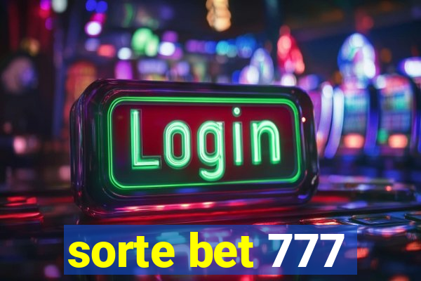 sorte bet 777